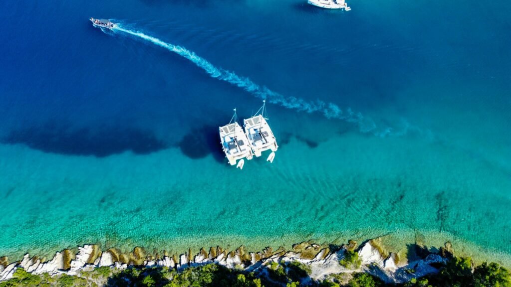 Catamaran boottour